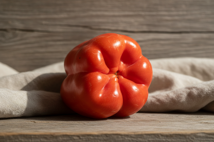 rustic, simple, close up product photo pepper