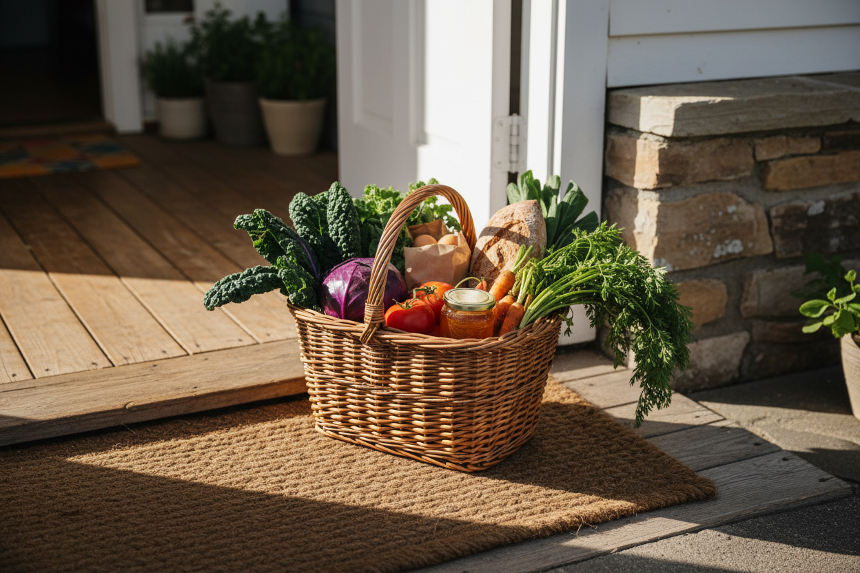 DELIVERED TO YOUR DOOR